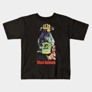 Mario Bava Black Movie Poster Kids T-Shirt